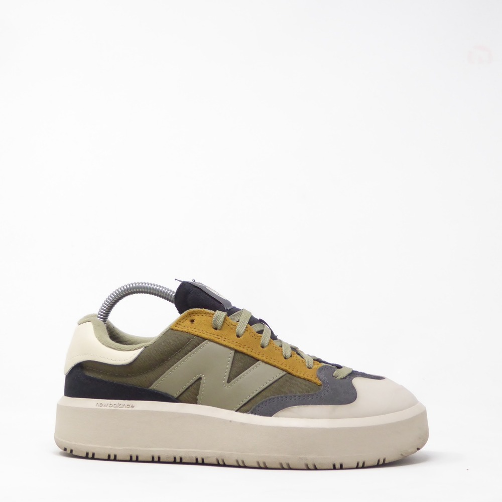 New Balance Mens CT302 CT302PD Sneakers Green Multi Platform Low Top 7D